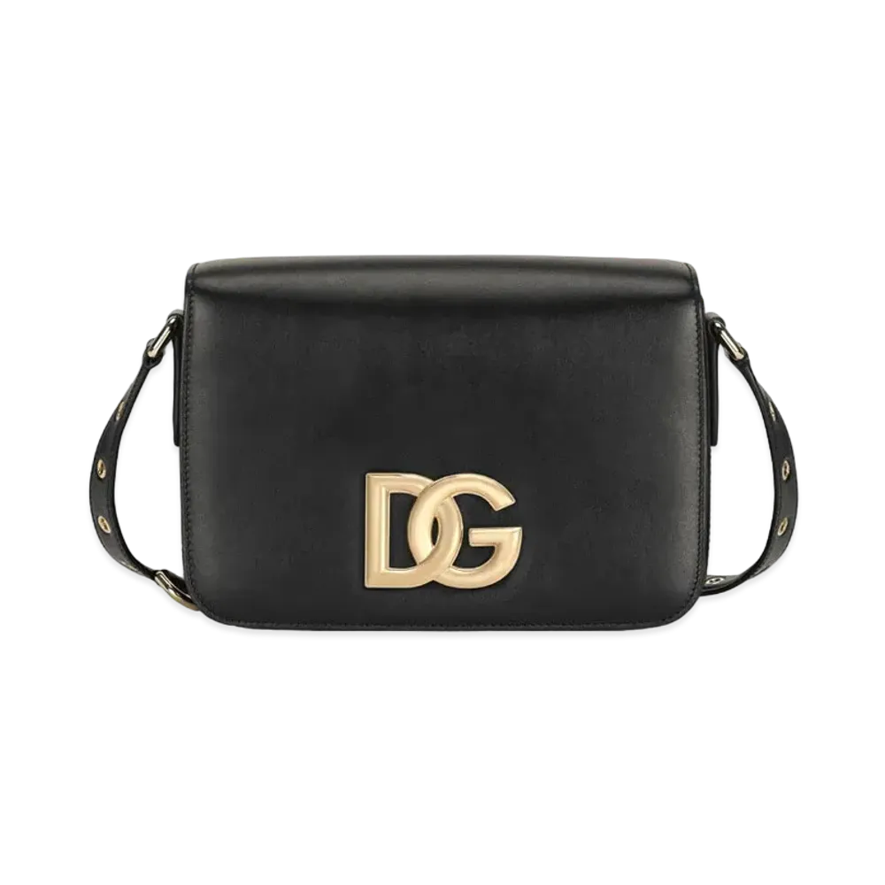Dolce&Gabbana 3.5 Shoulder Bag Calfskin "Black"