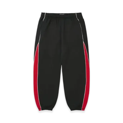 PALACE Courtside Jogger "Black/Truest Red"