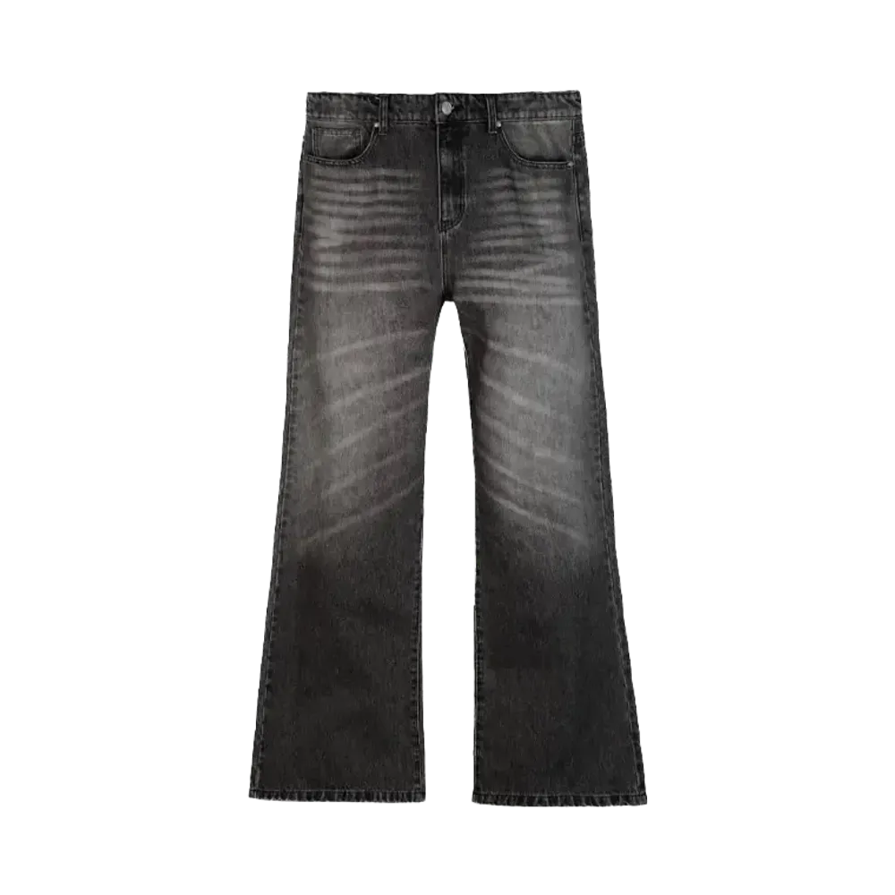 Basketcase Lax Flair Denim Whisker Wash "Faded Black"