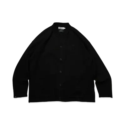 Evisen x DELUXE ZENAKU KNIT SHIRTS "BLACK"