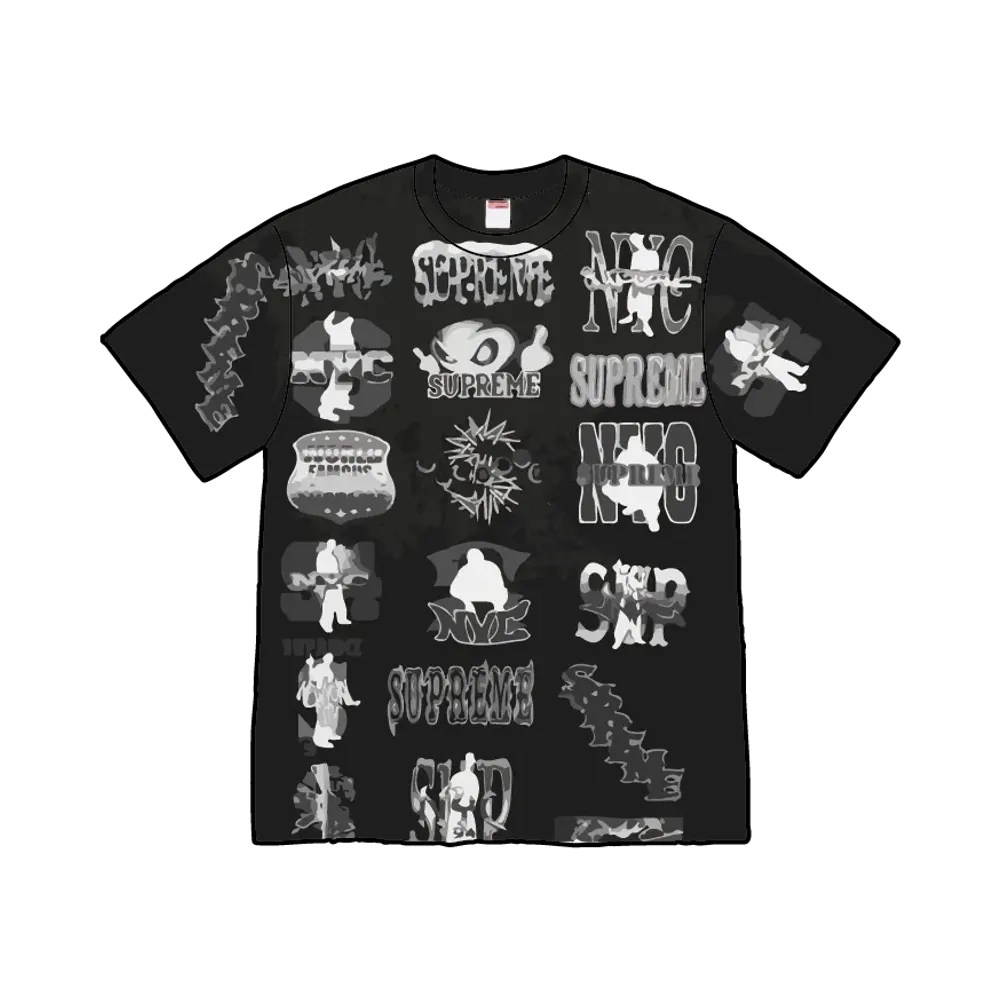 Supreme Flash Tee "Black"
