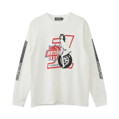 HYSTERIC GLAMOUR Hg.Inc. T-Shirt "White"