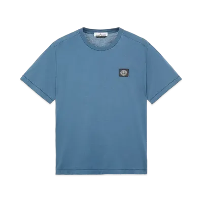 Stone Island 24113 60/2 COTTON JERSEY _SLIM FIT "Teal"