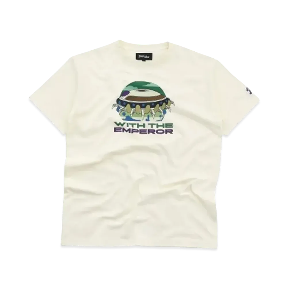 Peace and After x Dragon Ball Friza Spaceship T-Shirt "Ivory"