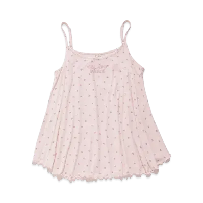 GELATO PIQUE Cool Touch Sensation Heart Pattern Camisole "Pink"