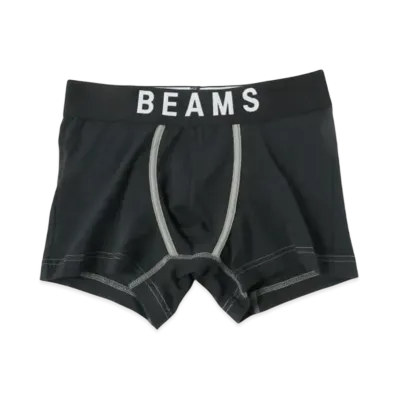BEAMS Piping Boxer Shorts "Black"