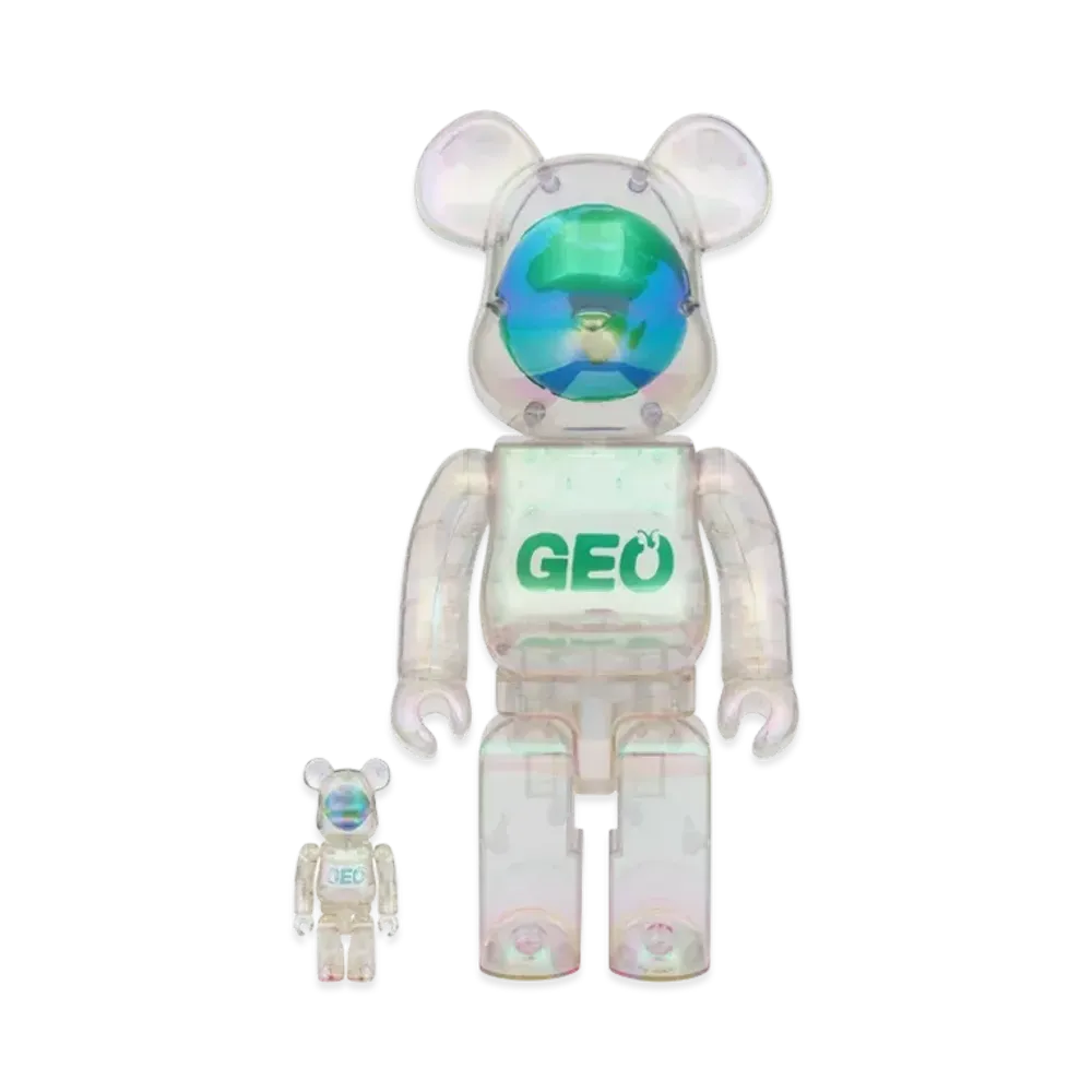 MEDICOM TOY "BEARBRICK" Geo Earth