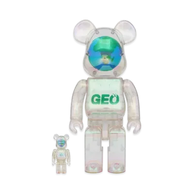 MEDICOM TOY "BEARBRICK" Geo Earth