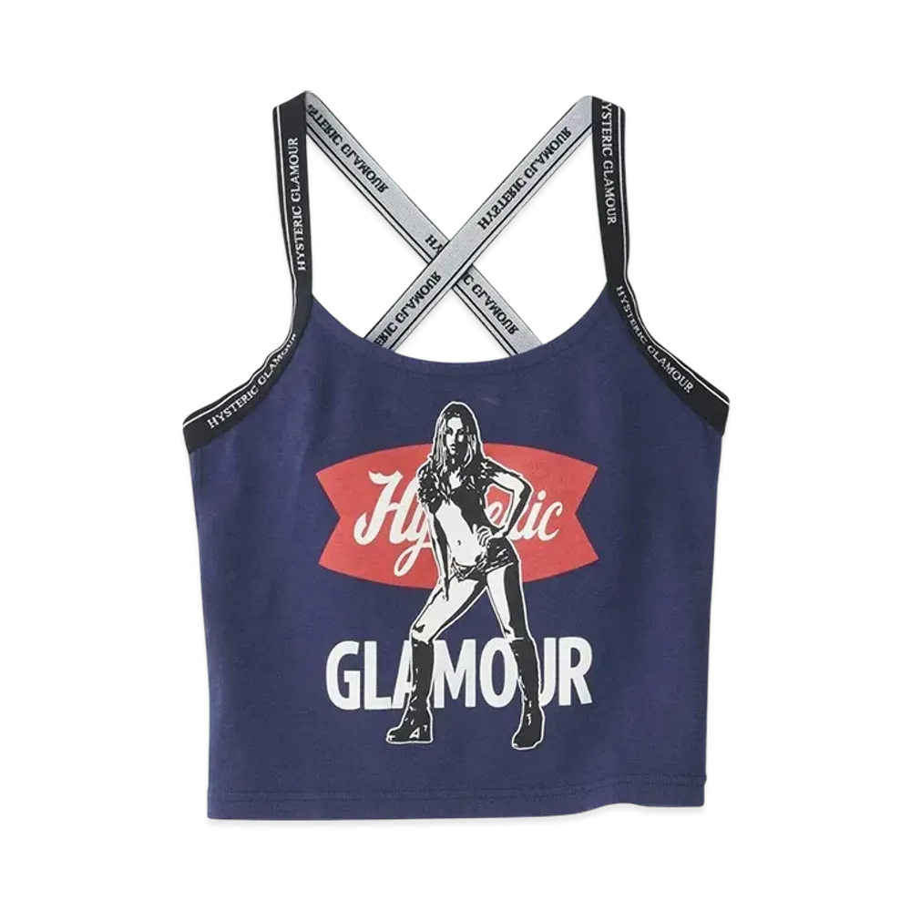 HYSTERIC GLAMOUR Hysteric Glamour Camisole "Navy"