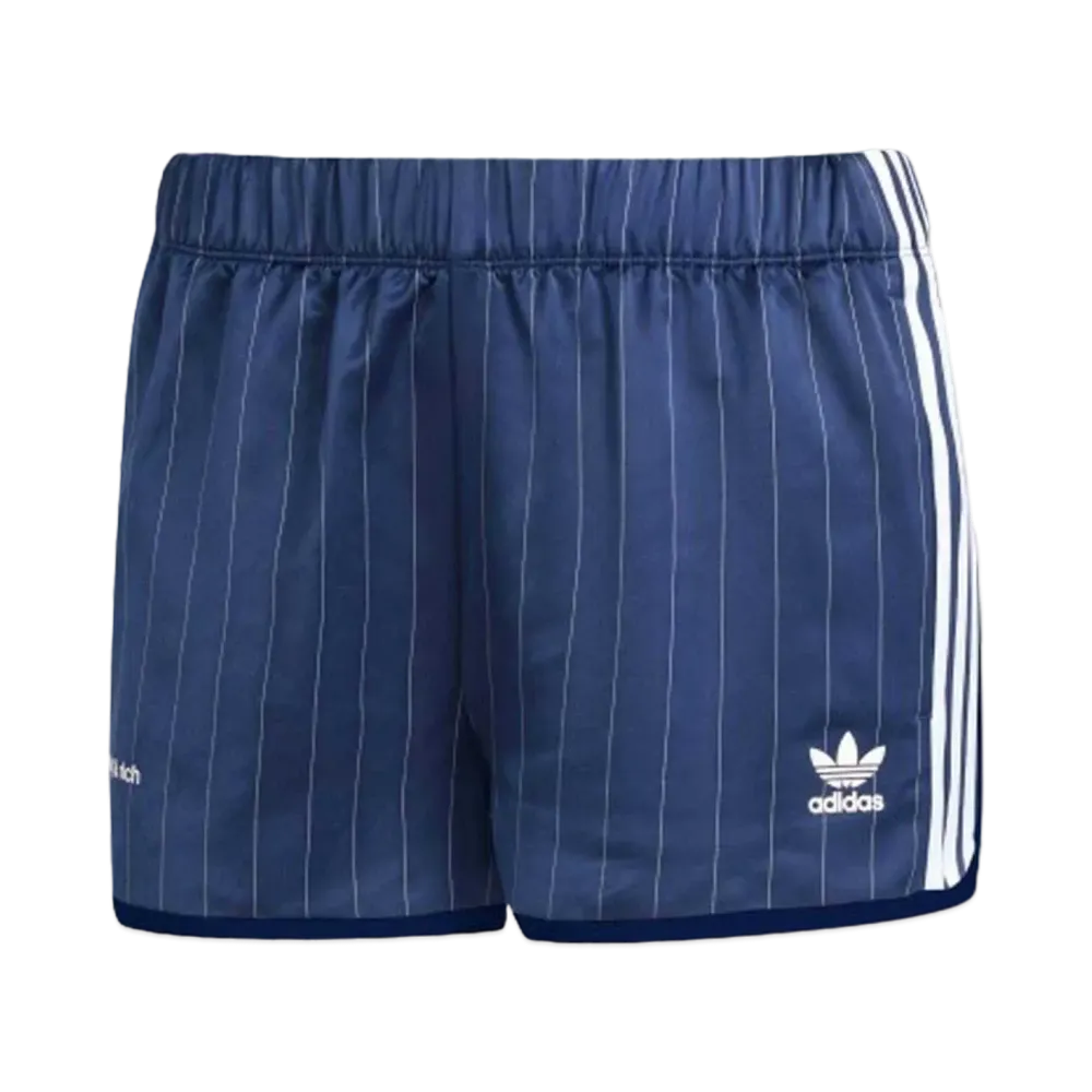 adidas x Sporty & Rich Shorts "White/Night Indigo"