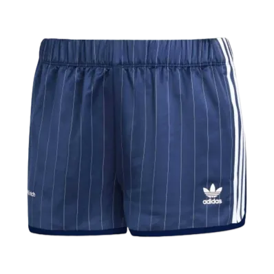 adidas x Sporty & Rich Shorts "White/Night Indigo"