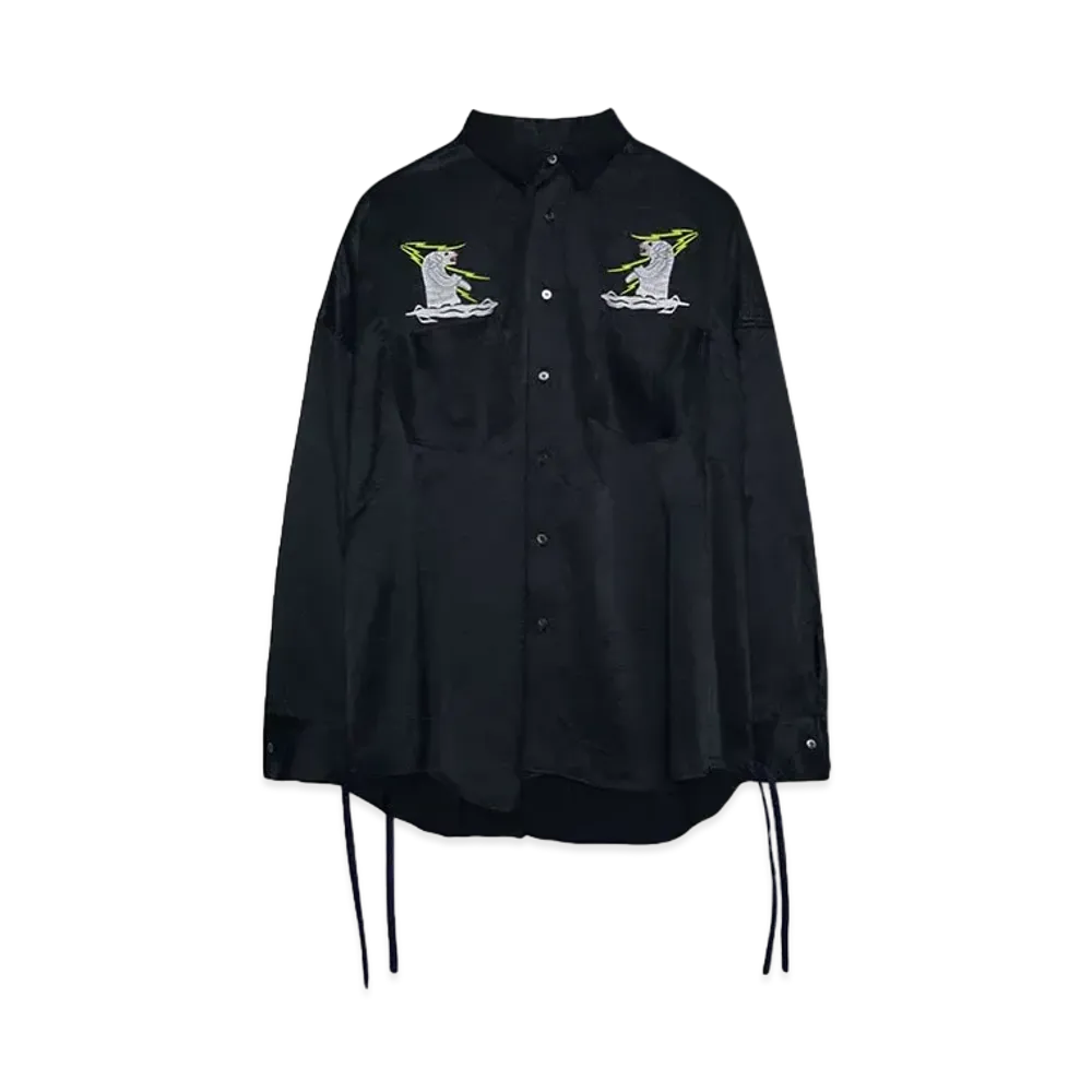 FACETASM SKA SHIRT "BLACK"