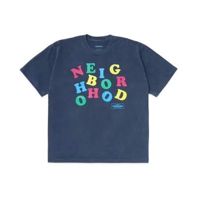 NEIGHBORHOOD NH . Tee SS-8 "Navy"