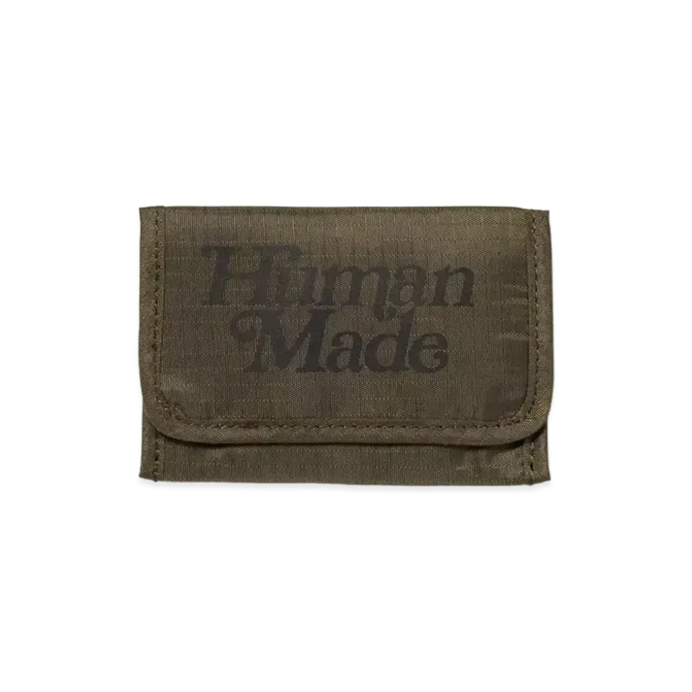 HUMAN MADE Card Case "Olive Drab"