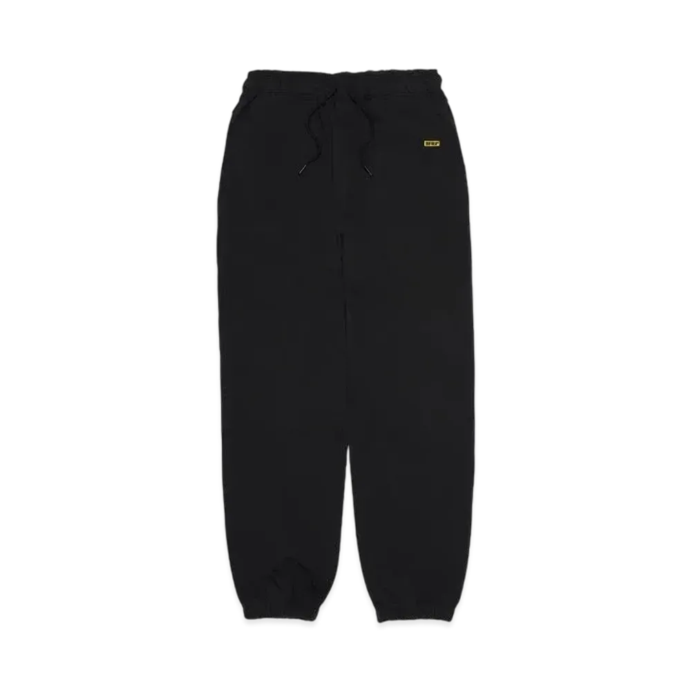 FR2 USA Cotton Small Box Logo Embroidery Sweat Pants "Black"
