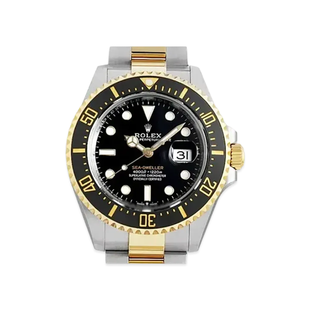 ROLEX Sea-Dweller "Black/Yellow Gold/Combi" 126603