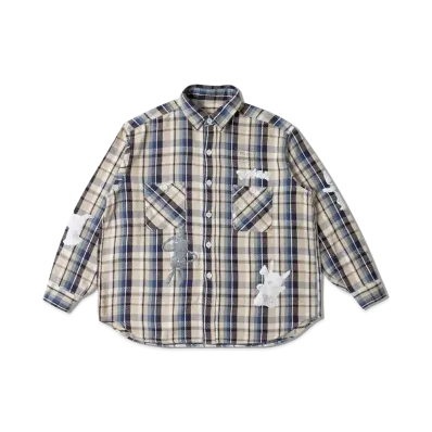 DANIEL ARSHAM x POKEMON x P-ROOM THE WORLD FLANNEL SHIRTS "Multi"
