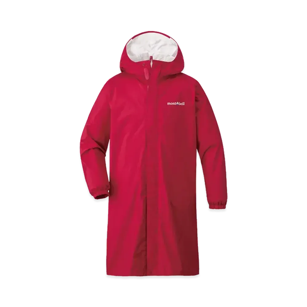mont-bell Kid's Pack Wrap Rain Coat "Pink"
