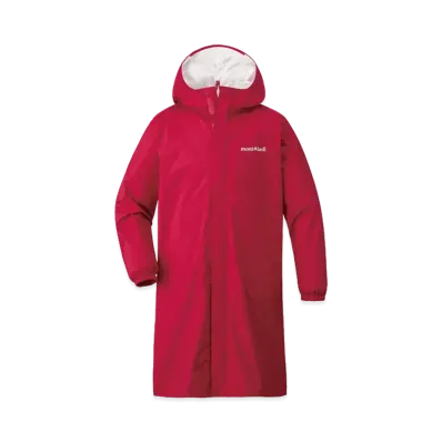 mont-bell Kid's Pack Wrap Rain Coat "Pink"