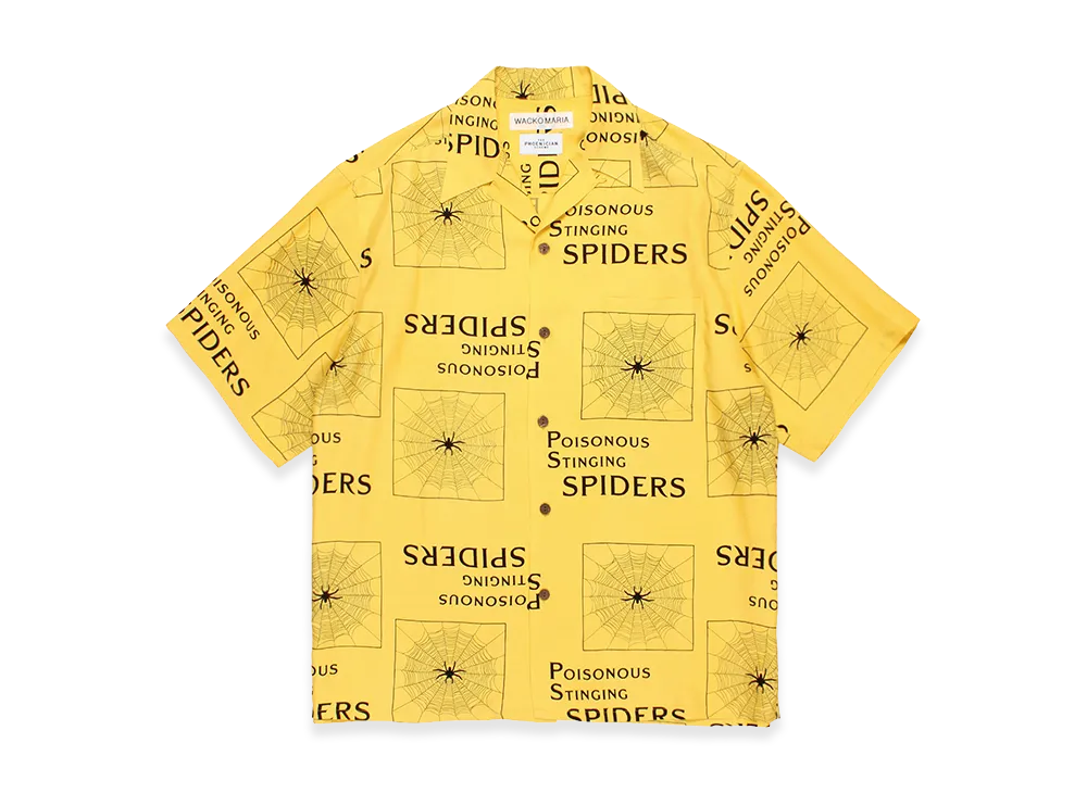 WACKO MARIA x The Phoenician Scheme Hawaiian Shirt "Yellow"