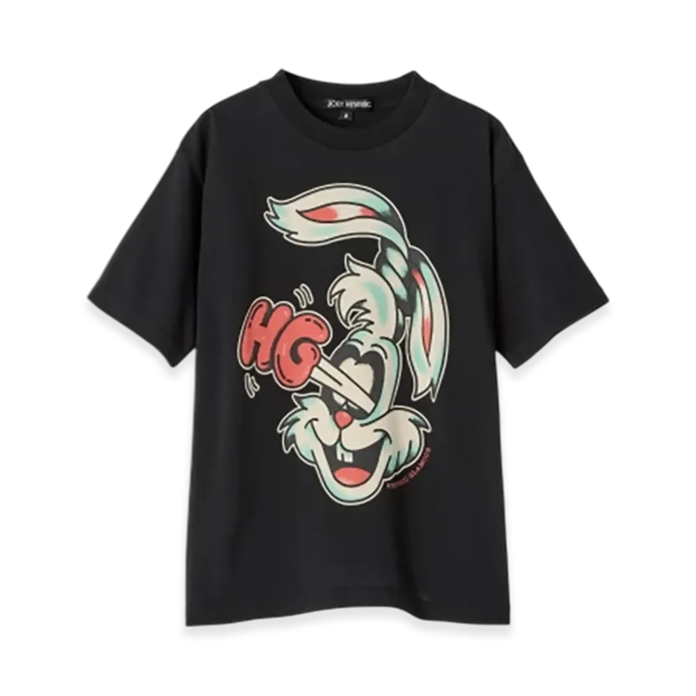 HYSTERIC GLAMOUR Hysteric Rabbit T-Shirt "Black"