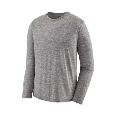 Patagonia Men's Longsleep Cap Cool Daily Shirt "Feather Grey"