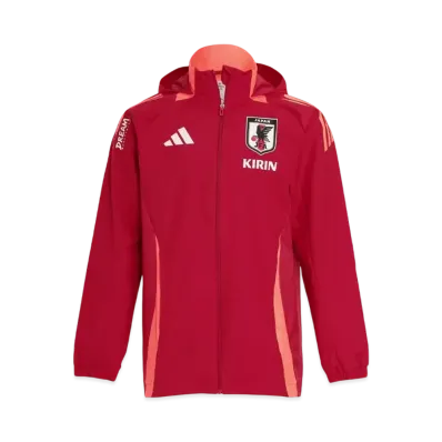 adidas Japan Soccer National Team Tiro24 Competition All Weather Jacket "Team Power Red 2"