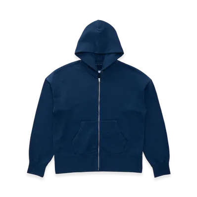 visvim Court Hoodie F.Z. "Blue"