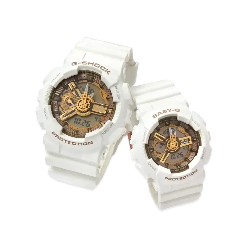 Casio G-Shock G Presents Lover's Collection Pair Watch LOV-22A-7AJR "White"