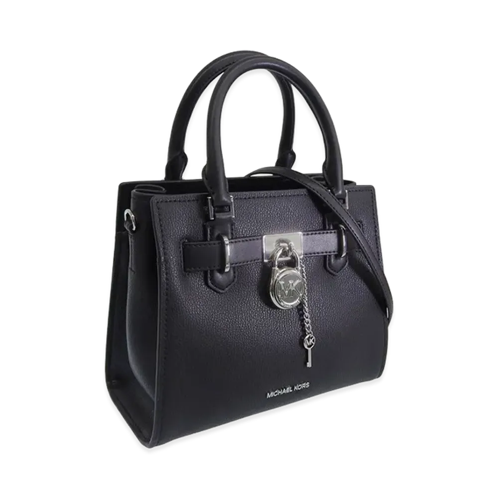 MICHAEL KORS Women's Hamilton SM Satchel "Black"