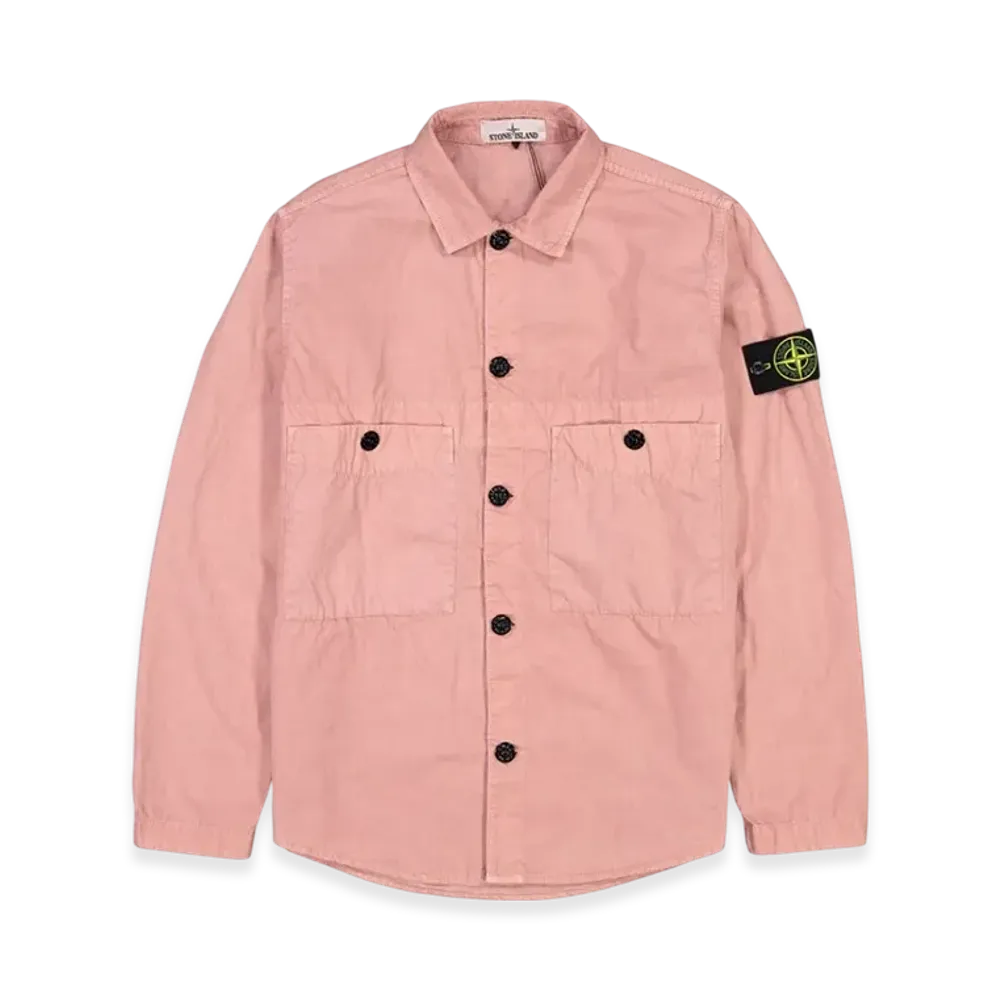 Stone Island 110WN T.CO+OLD Overshirt - 21SS "Rose Quartz"