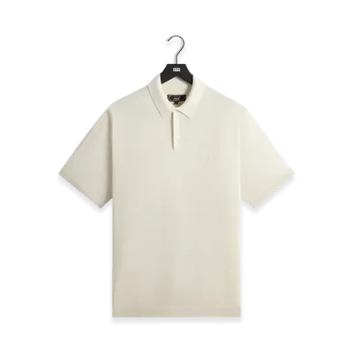 Kith Super Fine Viscose Knit Baldwin Polo "Sandrift"