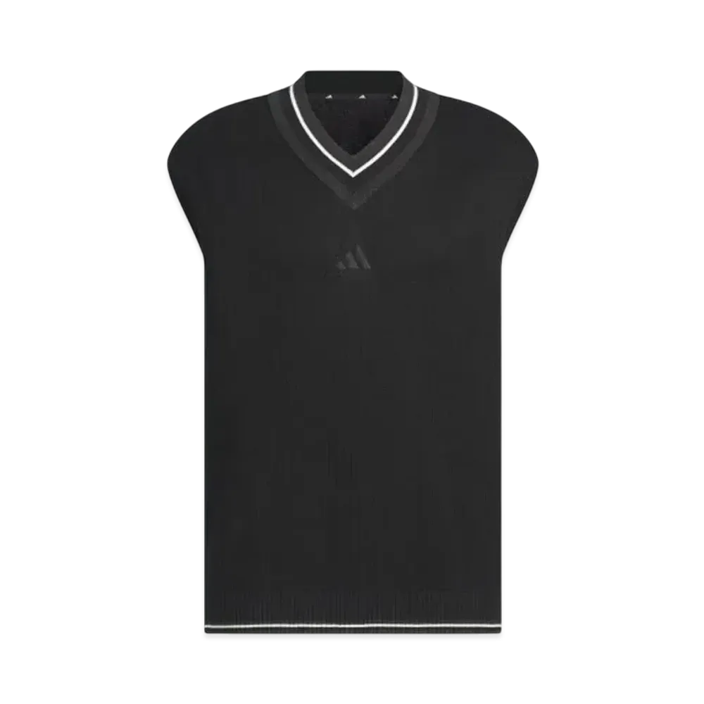 adidas The Course Loose Fit Knit Vest "Black"