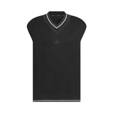 adidas The Course Loose Fit Knit Vest "Black"