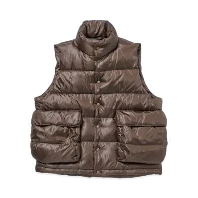 DAIWA PIER39 Tech Backpacker Down Vest "Brown"