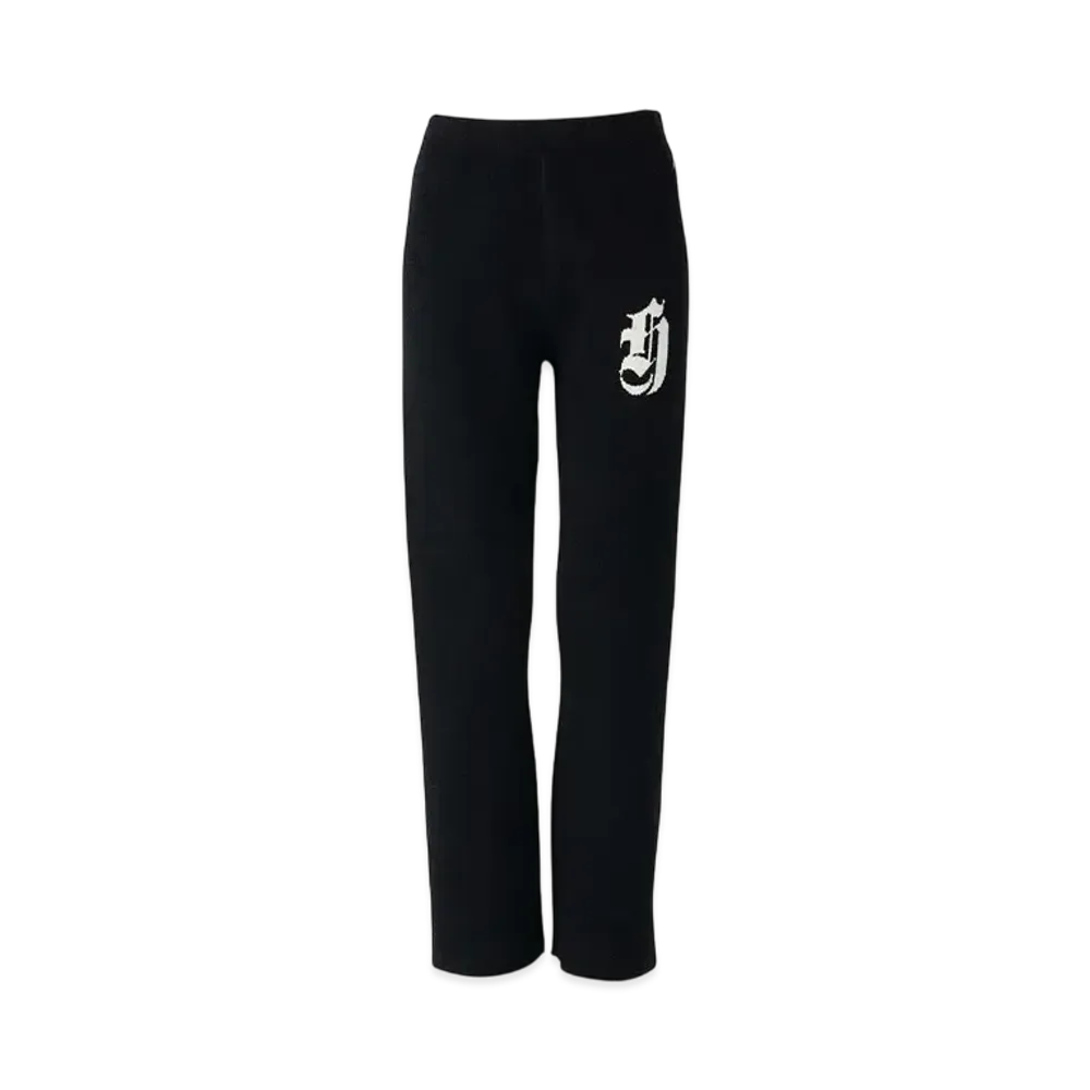HYSTERIC GLAMOUR Hysteric Times Jacquard Flare Pants "Black"