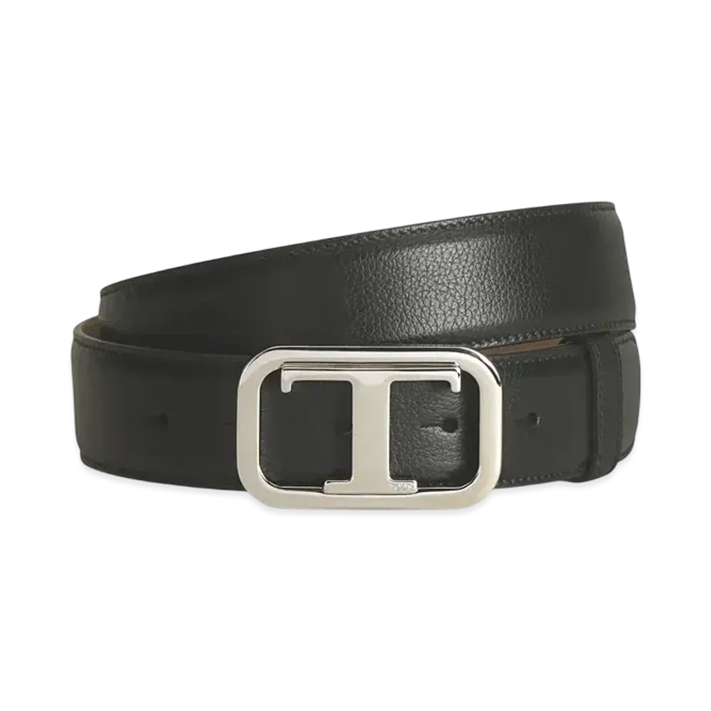 TOD'S Belt in Leather "Black"