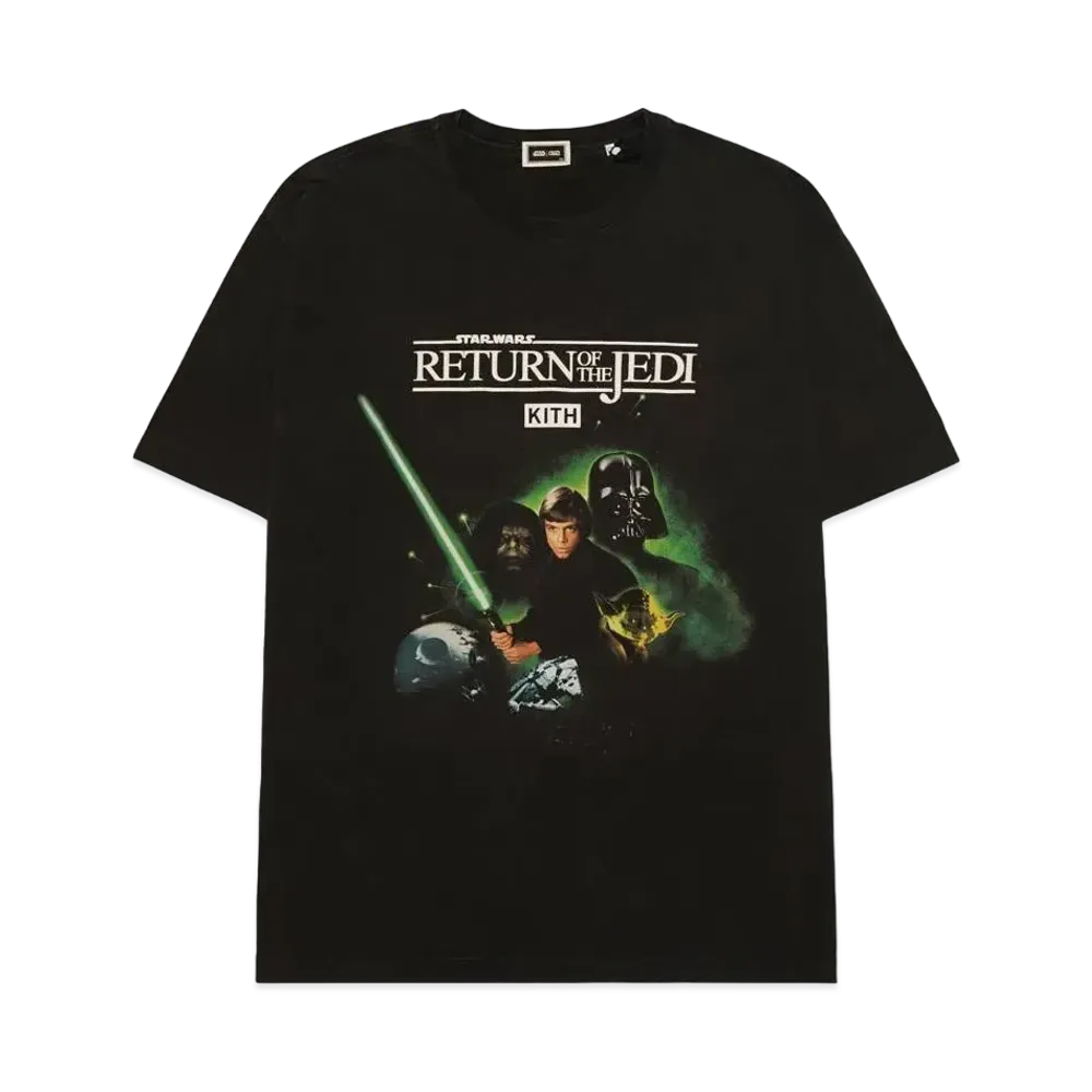 Kith x STAR WARS Luke Poster Vintage Tee "Black"