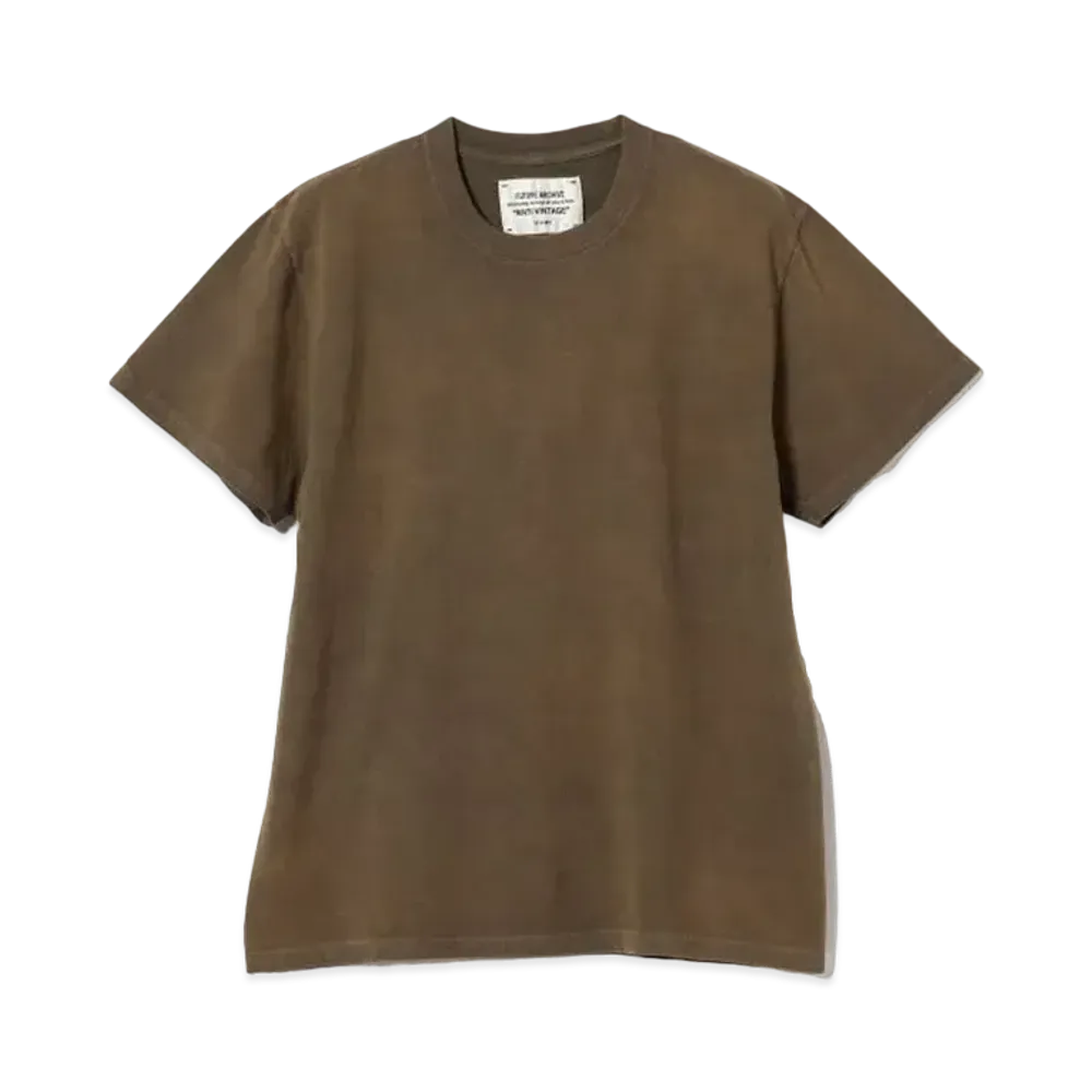BEAMS FUTURE ARCHIVE Fade T-Shirts "Khaki"