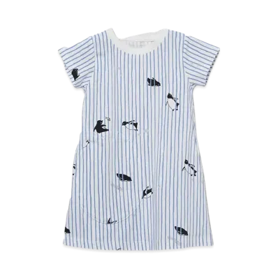 graniph x Chiharu Sakazaki Swimming Kids Pocketable One Piece "White"