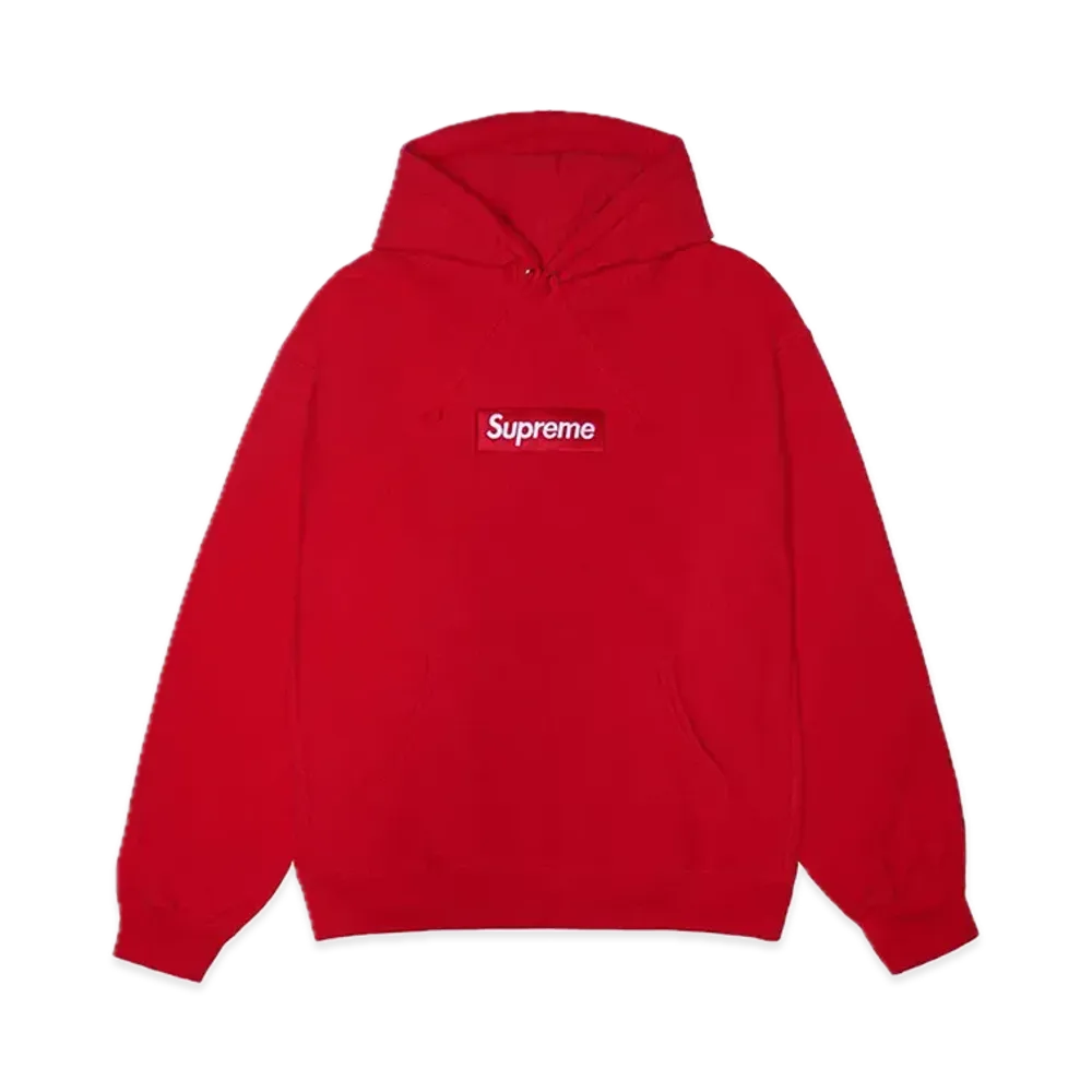 Supreme Box Logo Hooded Sweatshirt "Red" (23FW)