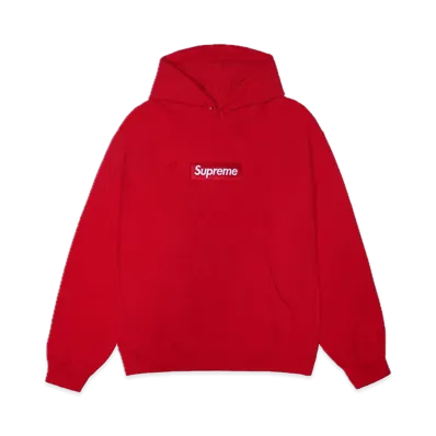 Supreme Box Logo Hooded Sweatshirt "Red" (23FW)