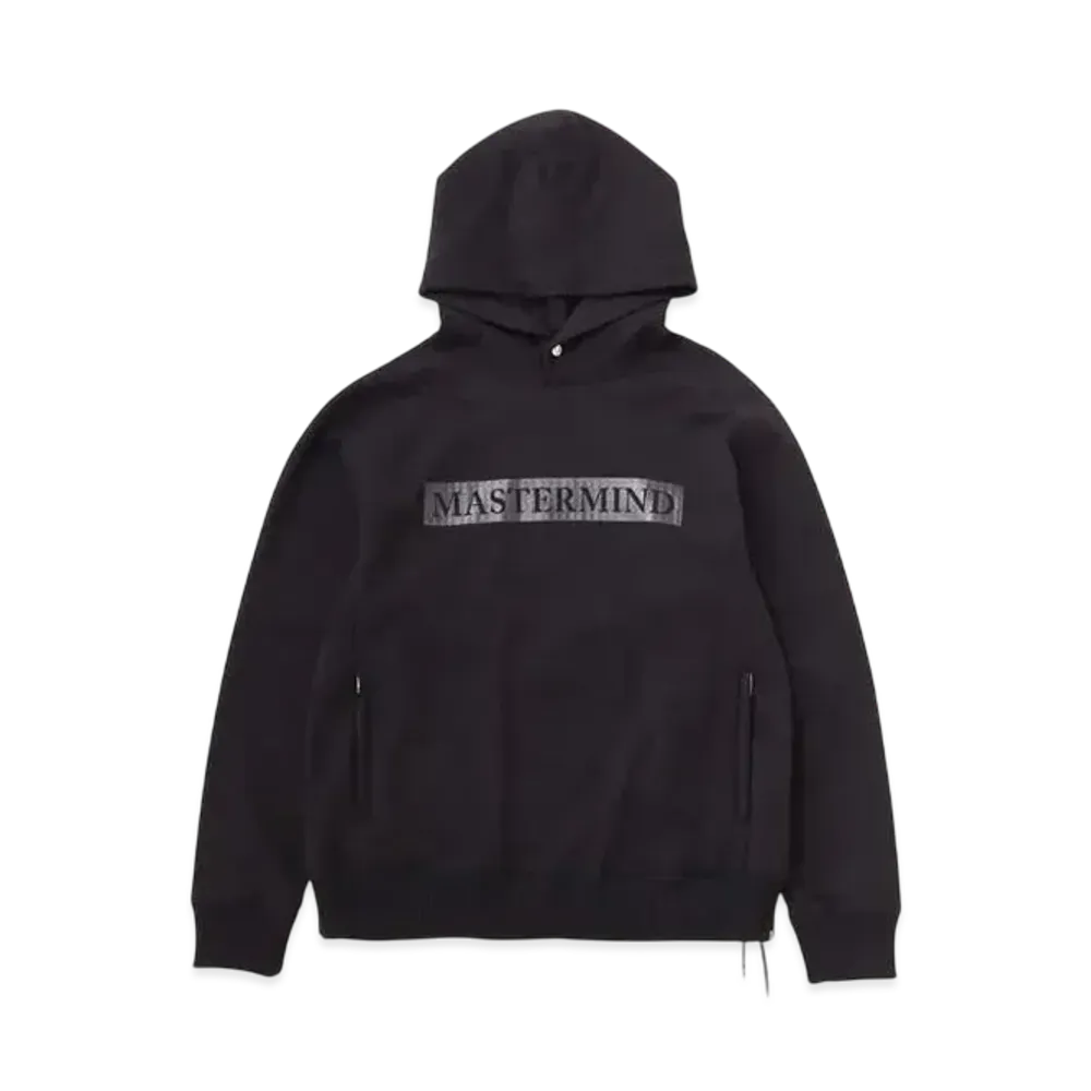 mastermind WORLD Monogram Foam Print Hoodie "Black"