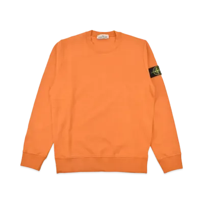 Stone Island 63051 Cotton Fleece "Orange" 801563051