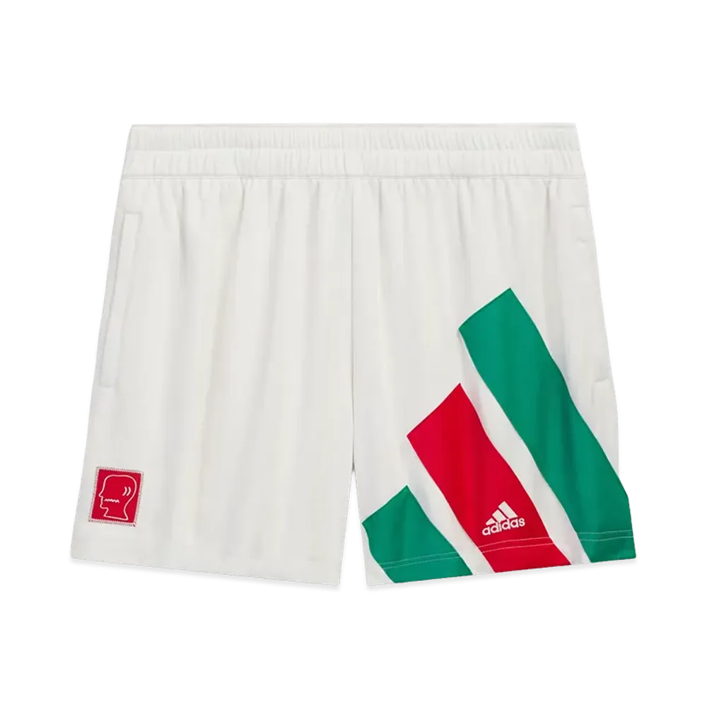 adidas x Brain Dead x Disney Soccer Shorts "Chalk White"