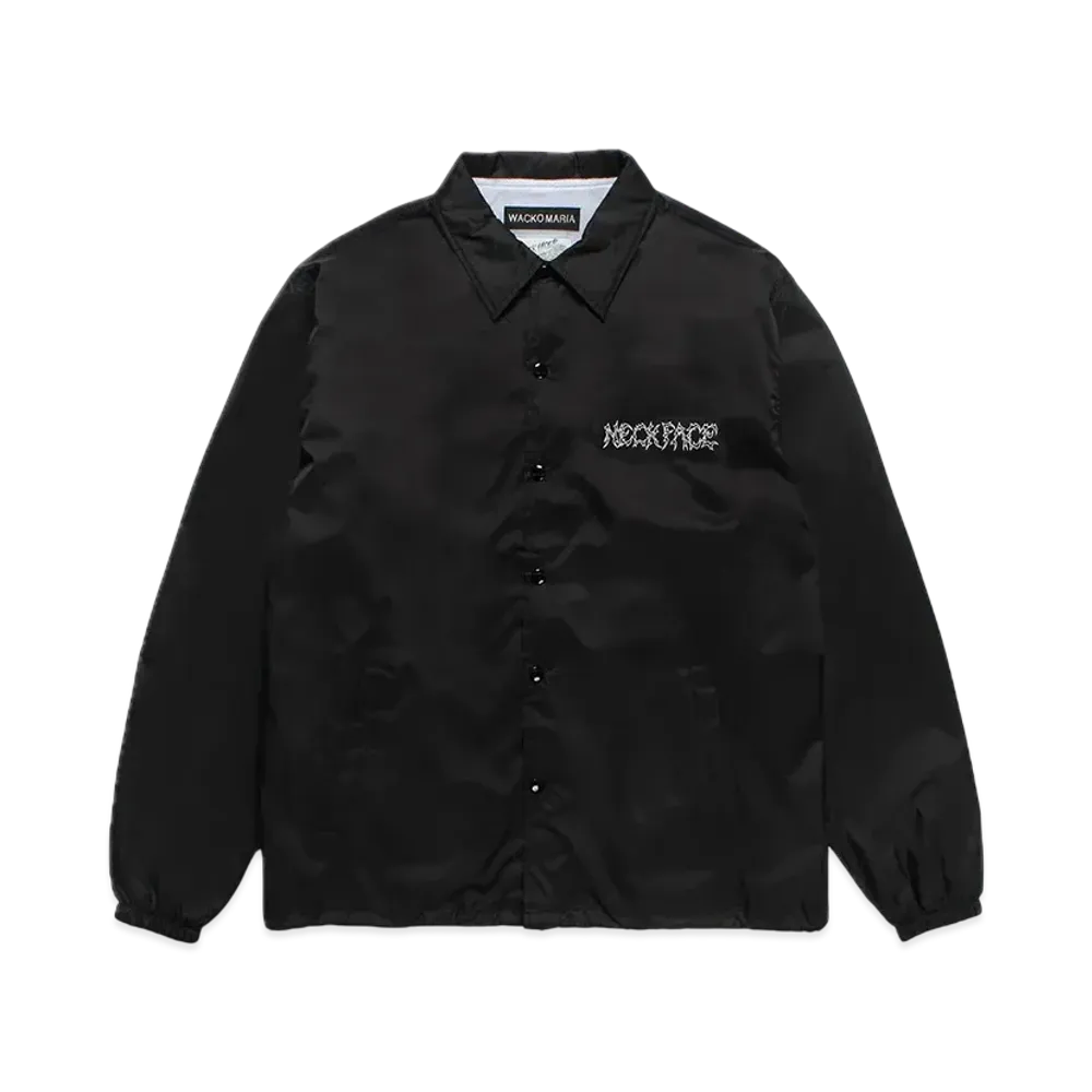 WACKO MARIA x NECKFACE Coach Jacket "Black"