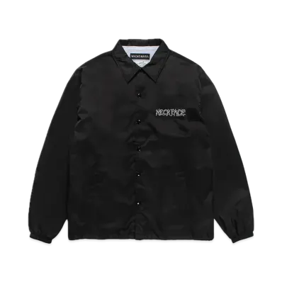 WACKO MARIA x NECKFACE Coach Jacket "Black"