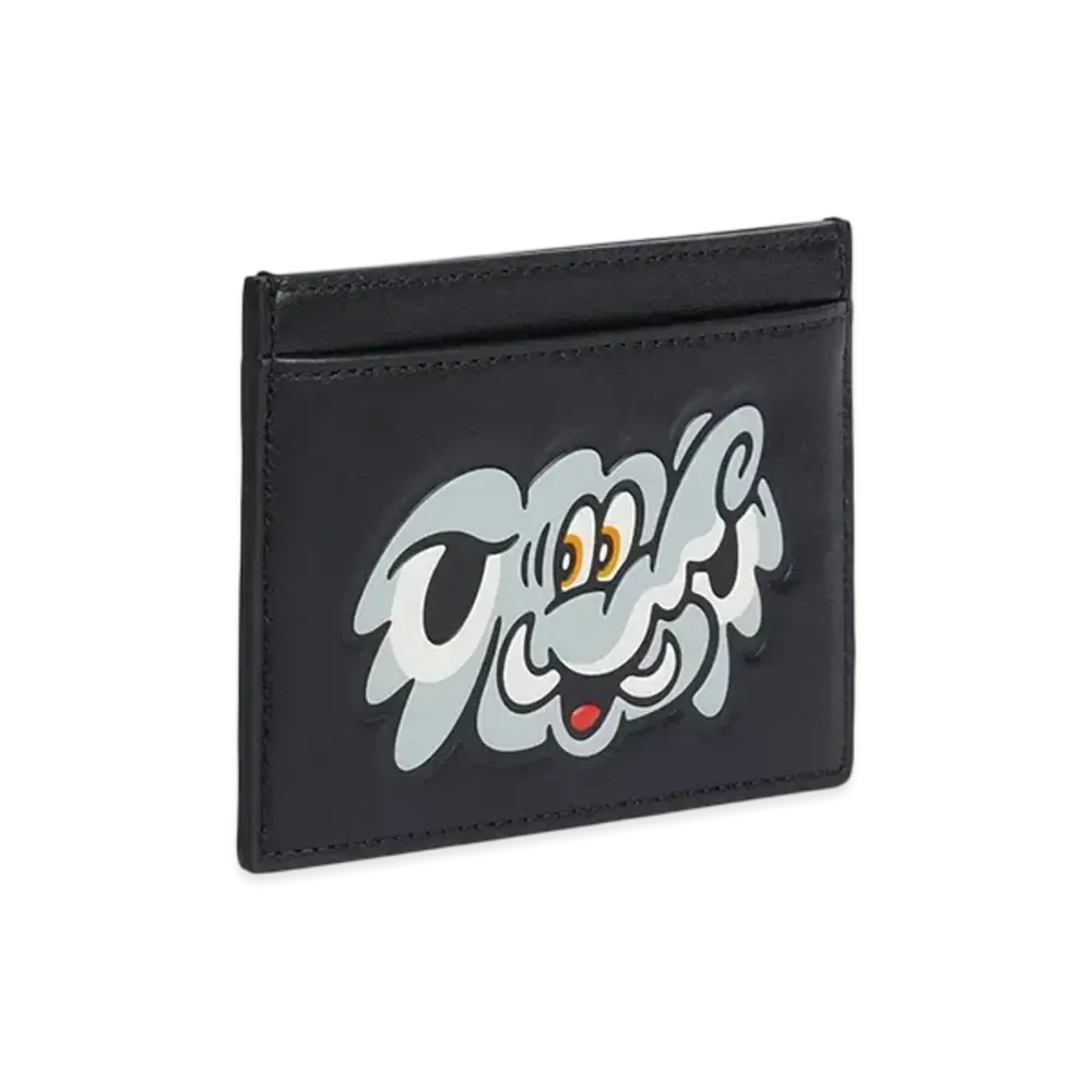 KENZO VERDY MARKET Leather Card Holder "Black"