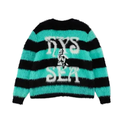 WIND AND SEA x HYSTERIC GLAMOUR Knit Cardigan "Mint"