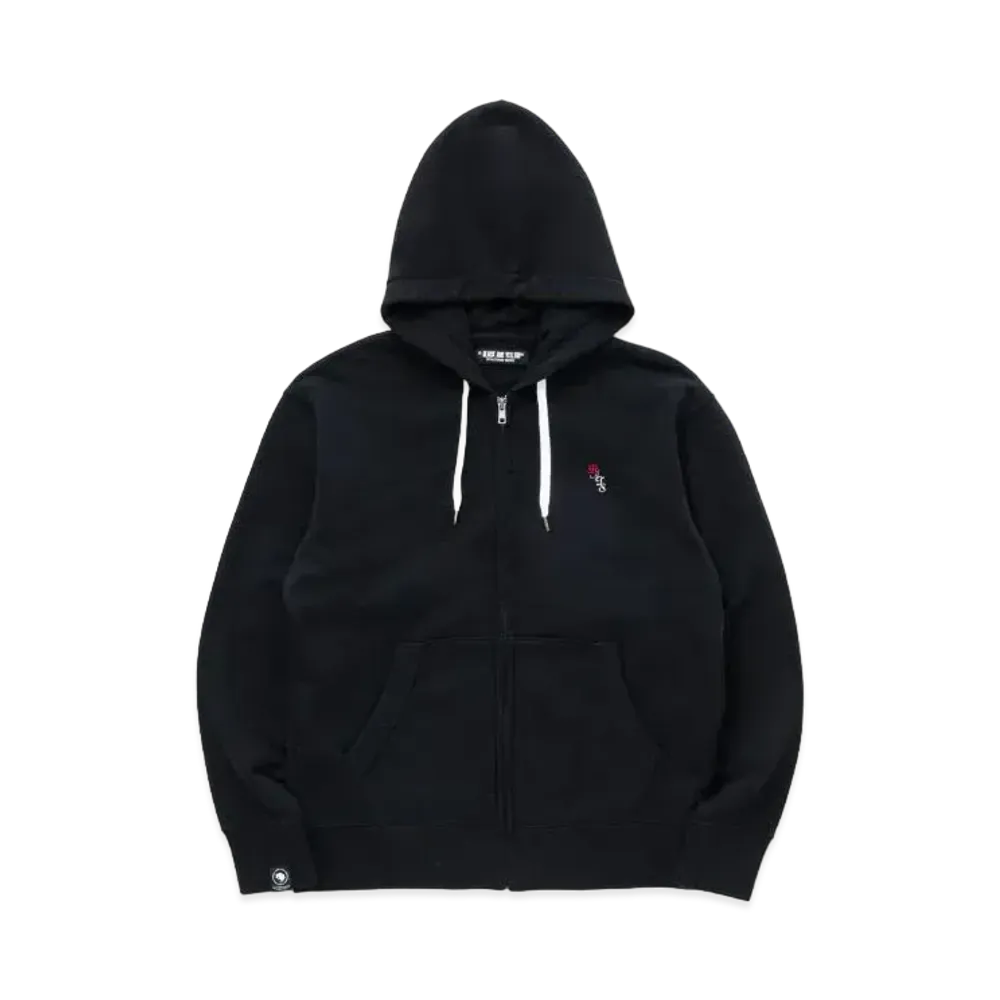 RATS Zip Hoodie "Black"
